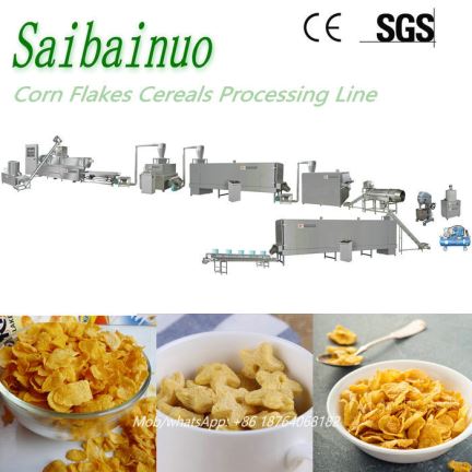 Corn Flakes vinnslulína