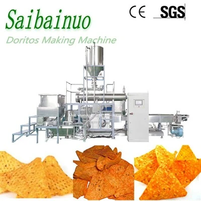 Sjálfvirk ryðfrítt stál Tortilla Doritos flögurgerðarvél