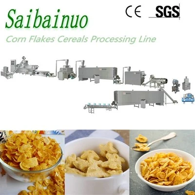Corn Flakes Morgunkorn Vinnsla Machine Factory