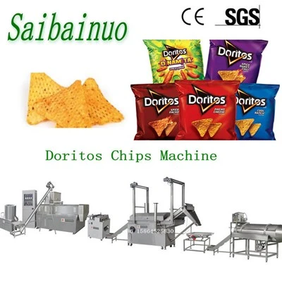 Doritos Tortilla Twin Screw Extruder framleiðslulína