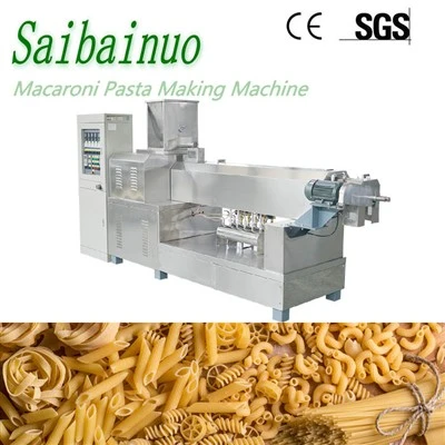 Útpressuð pasta makkarónur vél