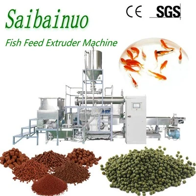 Fish Feed Machine Extruder Fljótandi fiskafóðurvélar