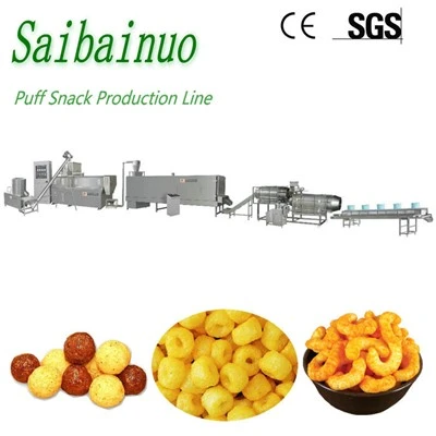 Uppblásna snakk Process Machine Processing Machine