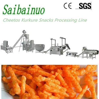 Nik Naks Making Machine Corn Snacks Kurkure Production Plant