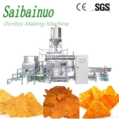 Tortilla Doritos Chips Snarl Corn Chips Making Machine
